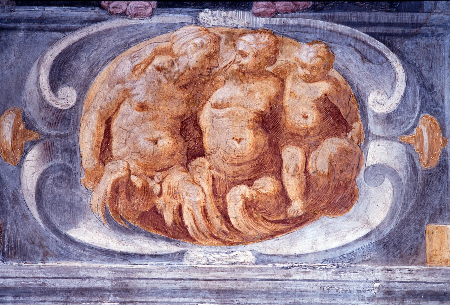 Perin del Vaga - 158, Episodi della vita di Alessandro Magno, episodi della vita di San Paolo, figure allegoriche, virtù e imprese farnesiane, Castel Sant'Angelo, Roma 14
